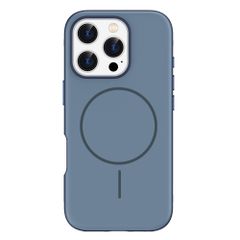 imoshion Color Backcover mit Thin MagSafe Ring Apple iPhone 16 Pro - Dunkelblau