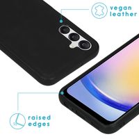 imoshion Entfernbare 2-1 Luxus Klapphülle Samsung Galaxy A25 (5G) - Schwarz