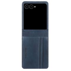 imoshion Luxuriöse Klapphülle Samsung Galaxy Z Flip 8 - Dunkelblau