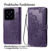 imoshion Mandala Klapphülle Xiaomi 14T - Violett