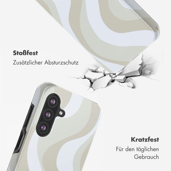 Selencia Vivid Back Cover Samsung Galaxy A26 - Desert Waves Beige