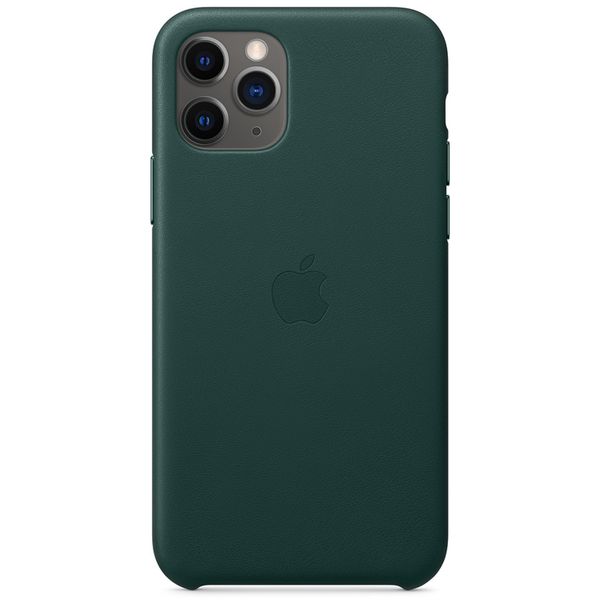 Apple Leder-Case Forest Green für das iPhone 11 Pro