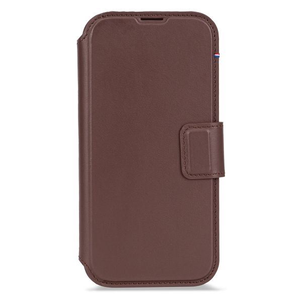 Decoded 2 in 1 Leather Klapphülle MagSafe Apple iPhone 17 - Chocolate Brown