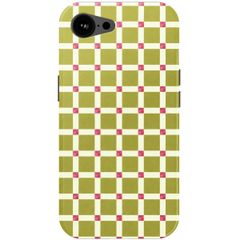 Selencia Vivid Rückabdeckung mit MagSafe Apple iPhone 17e / 16e - Check This Olive