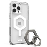 UAG Plyo Pro back Cover + Magnetic Ring Stand Apple iPhone 16 Pro Max - Ice White / Titanium
