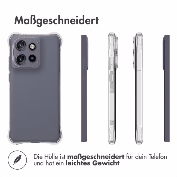 Accezz Clear TPU Backcover Motorola Edge 60 Neo - Transparent