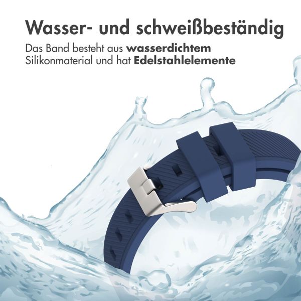 imoshion Flexibles Silikonarmband - Universeller 20-mm-Anschluss - Dunkelblau