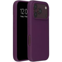 Accezz Liquid Silikoncase mit MagSafe Apple iPhone 18 Pro / 17 Pro - Dark Cherry