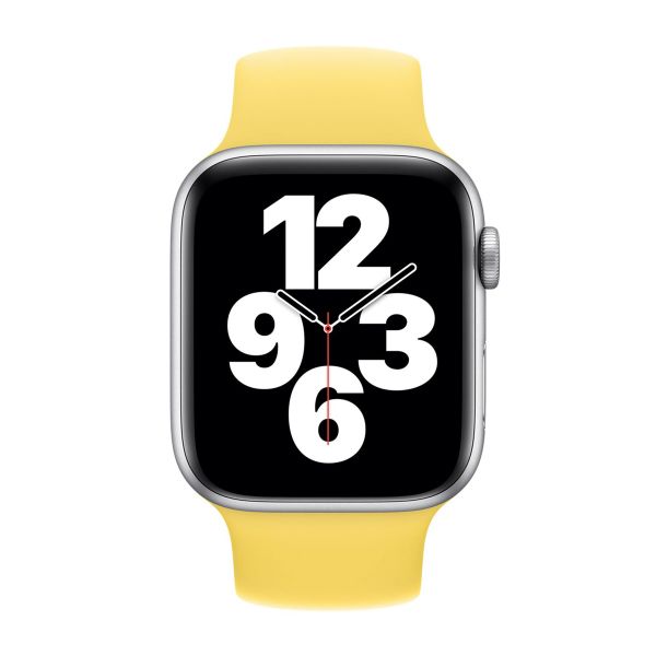 Apple Silikon Solo Loop für  Apple Watch | 44/45/46/49 mm - Größe 8 - Ginger