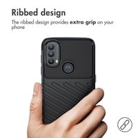 imoshion Thunder Backcover für das Motorola Moto E20 / E30 / E40 - Schwarz