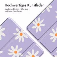imoshion Design Trifold Klaphülle Apple iPad 11 (2025) 11 Zoll A16 / iPad 10 (2022) 10.9 Zoll - Flowers Distance