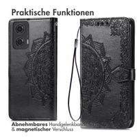 imoshion Mandala Klapphülle Motorola Moto G04 / G24 - Schwarz