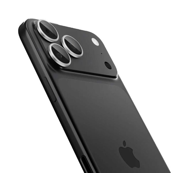 Spigen GLAStR Kamera Schutzglas 2er Pack für das Apple iPhone 17 Pro / 17 Pro Max / 16 Pro / 16 Pro Max / 15 Pro / 15 Pro Max / 14 Pro / 14 Pro Max - Silber