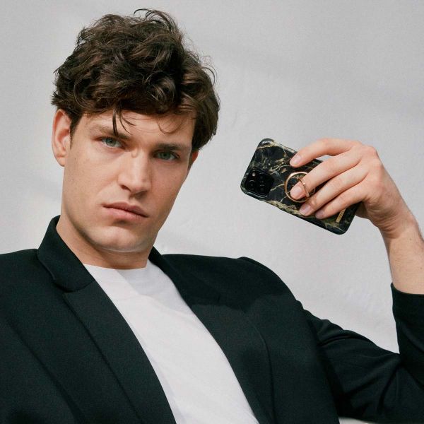 iDeal of Sweden Fashion Back Case für das Apple iPhone 13 Pro Max - Golden Smoke Marble