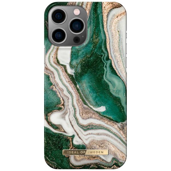 iDeal of Sweden Fashion Backcover für das iPhone 14 Pro Max - Golden Jade Marble