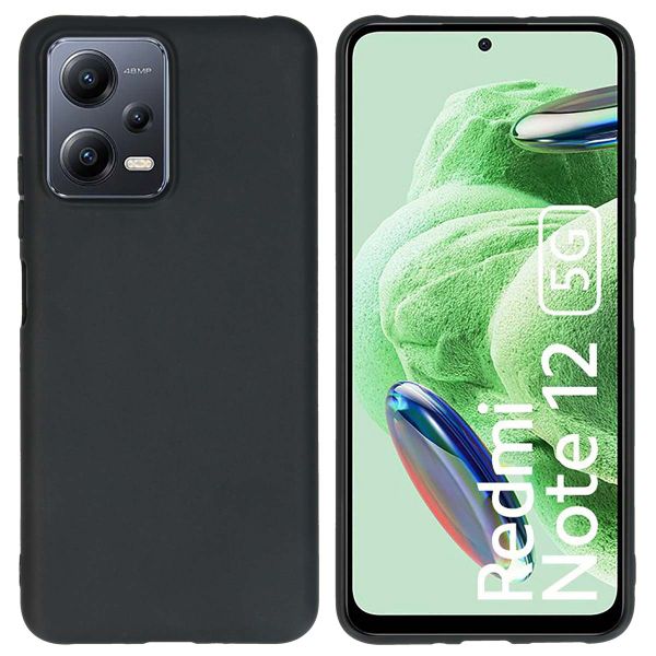 imoshion Color TPU Hülle für das Xiaomi Redmi Note 12 / Xiaomi Poco X5 5G - Schwarz