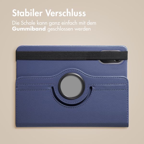 imoshion 360° drehbare Klapphülle Xiaomi Redmi Pad 2 - Dunkelblau