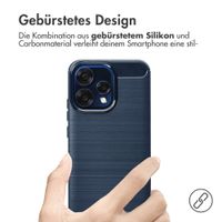 imoshion Brushed Back Cover Oppo Reno15 (5G) - Dunkelblau