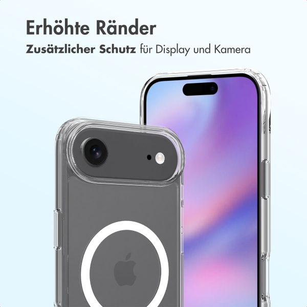 Accezz Xtreme Impact Backcover mit MagSafe Apple iPhone Air - Transparent