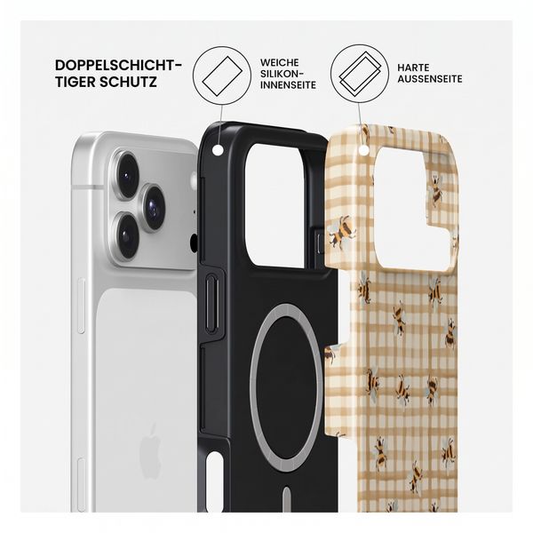 Burga Tough Back Cover MagSafe Apple iPhone 18 Pro - Honeycomb