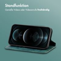imoshion Slim Klapphülle Apple iPhone 12 (Pro) - Grün