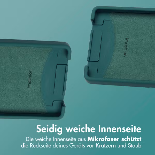 imoshion Color Backcover mit abnehmbarem Handykette und MagSafe Samsung Galaxy S25 Ultra - Dunkelgrün