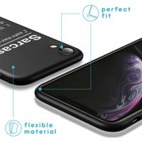 imoshion Design Hülle für das iPhone Xr - Quote - Schwarz