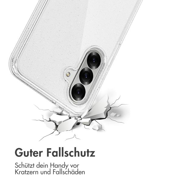 imoshion Glitzer Back Cover Samsung Galaxy A36 - Glitzer Transparent