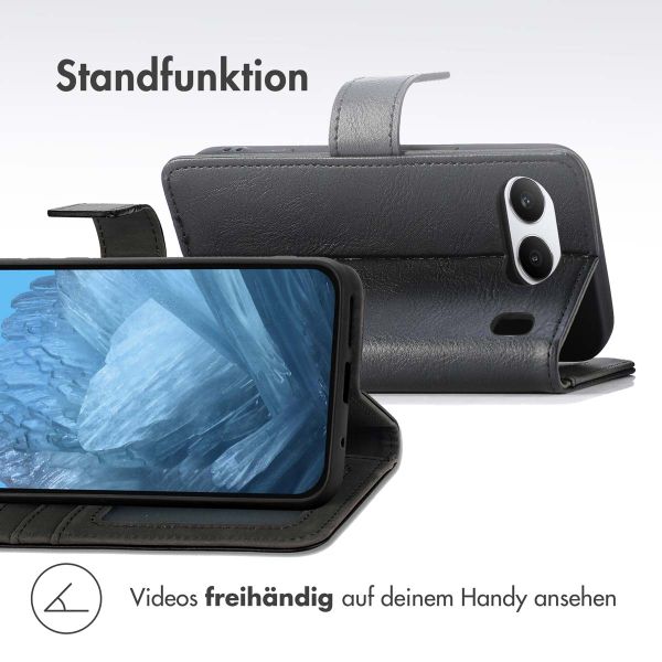 imoshion Luxuriöse Klapphülle OnePlus Nord 4 - Schwarz