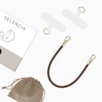 Selencia Universal Armband mit 2 Haken - Choco Brown