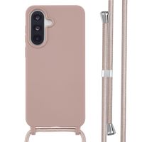 imoshion SilikonHülle mit Band Samsung Galaxy A37 (5G) - Sand Pink