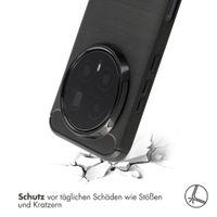 imoshion Brushed Back Cover Honor Magic8 Pro - Schwarz