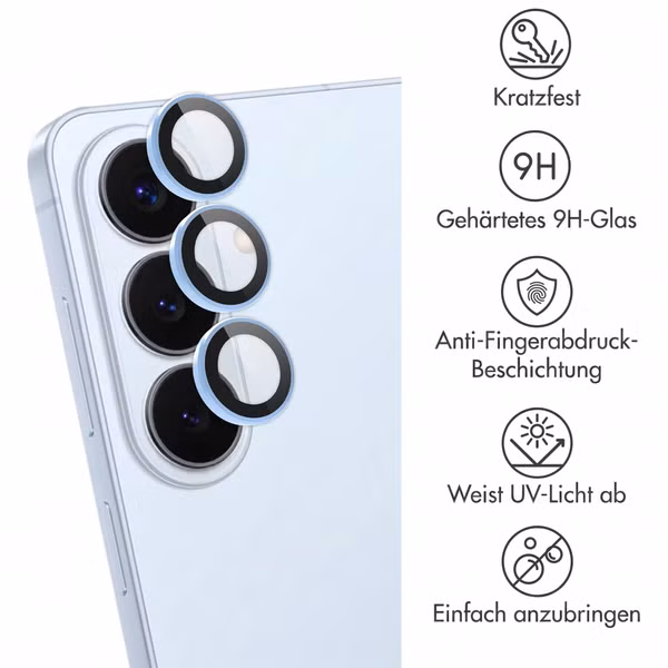 imoshion 2er-Pack Objektivschutz für Kamera für das Samsung Galaxy S26 / S26 Plus - Sky Blue
