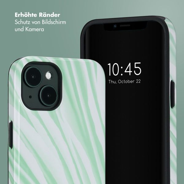 Selencia Vivid Rückabdeckung mit MagSafe Apple iPhone 14 - Nature Grayed Jade