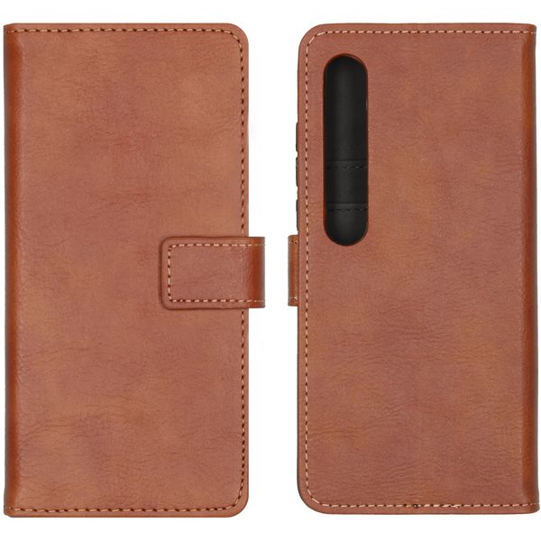 imoshion Luxuriöse Klapphülle Braun für Xiaomi Mi 10 (Pro)
