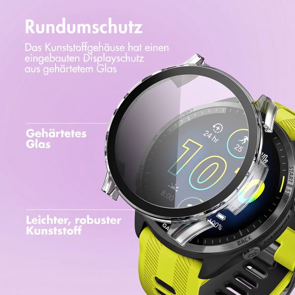 imoshion Full Cover Hard Case Garmin Forerunner 965 - Transparent
