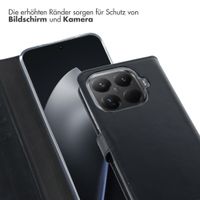 Selencia Echtleder Klapphülle Xiaomi 15T Pro - Schwarz