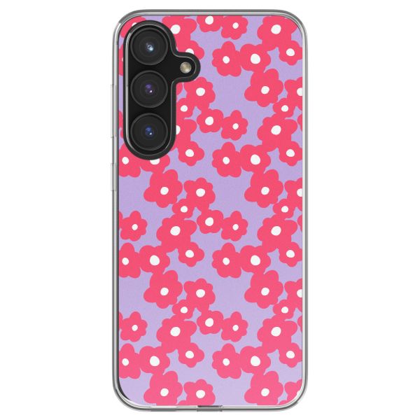 imoshion Design Hülle Samsung Galaxy S24 FE - Dusty Rose Blossoms
