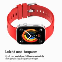 imoshion Silikonband für das  Huawei Watch Fit 3 - Rot