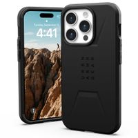 UAG Civilian Backcover MagSafe für das iPhone 15 Pro - Schwarz