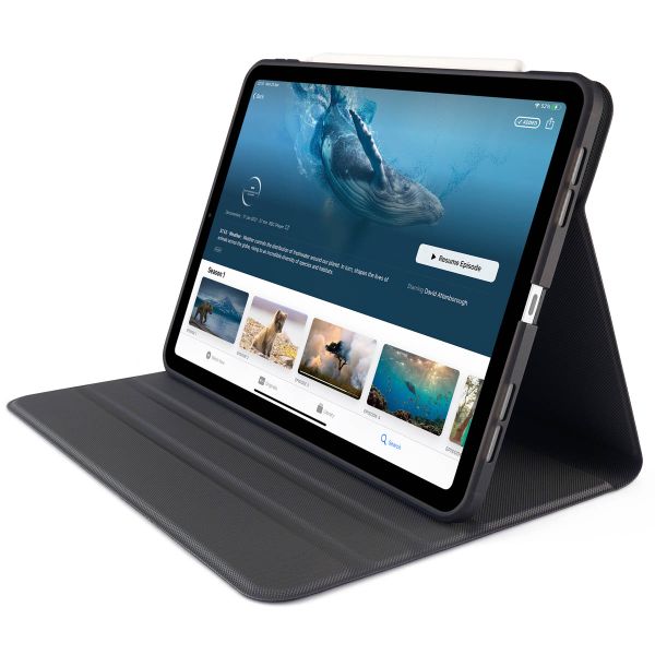 Pipetto Origami No5 Rotating Folio Case Apple iPad Pro 13 (2024) M4 - Schwarz