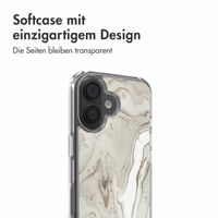 imoshion Design Hülle Apple iPhone 16 - Sandy Marble