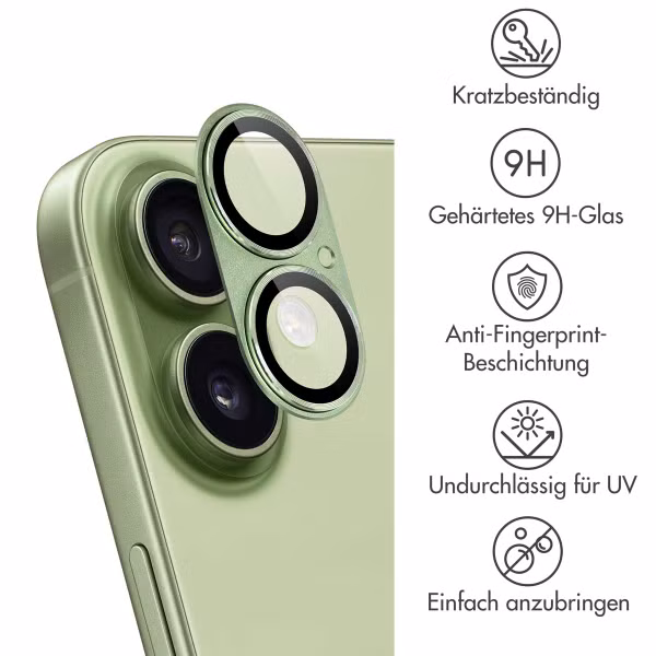 imoshion Kameraprotektor aus Glas 2er-Pack für das Apple Apple iPhone 17 - Sage Green