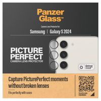 PanzerGlass Kameraprotektor aus Glas für das Samsung Galaxy S24
