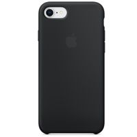 Apple Silikon-Case Schwarz für das Apple iPhone SE (2022 / 2020) / 8 / 7
