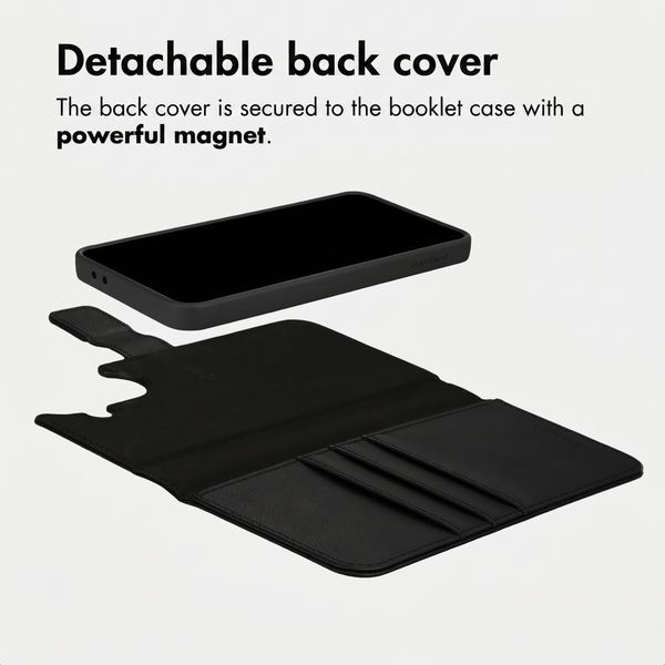 imoshion Herausnehmbare 2-in-1 Luxus-Bookcase Samsung Galaxy A57 (5G) - Schwarz