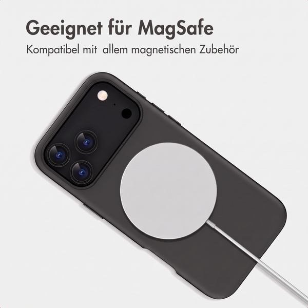 imoshion Color Backcover mit Thin MagSafe Ring Apple iPhone 18 Pro Max / 17 Pro Max - Schwarz