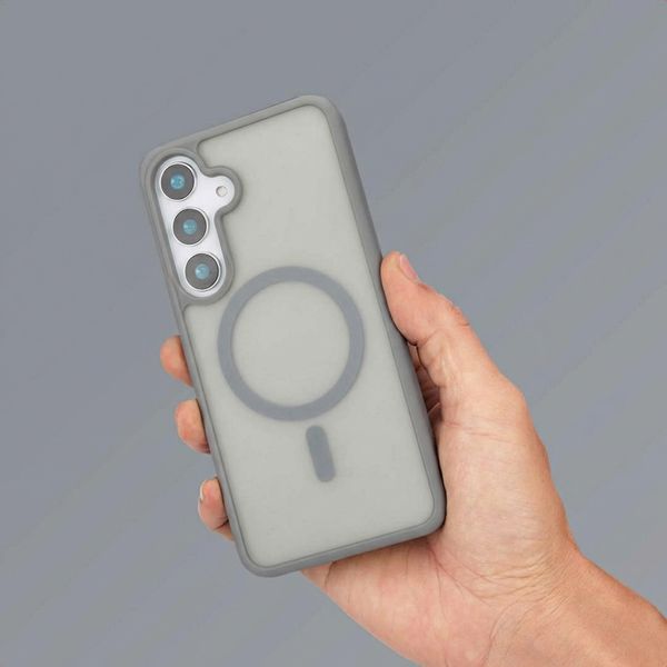 imoshion Color Guard Back Cover mit MagSafe Samsung Galaxy S25 Plus - Grau