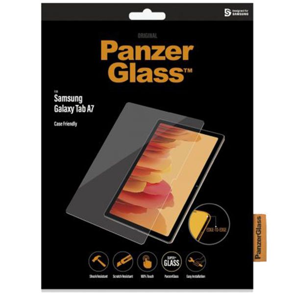 PanzerGlass Case Friendly Antibakterieller Screen Protector für das Samsung Galaxy Tab A7