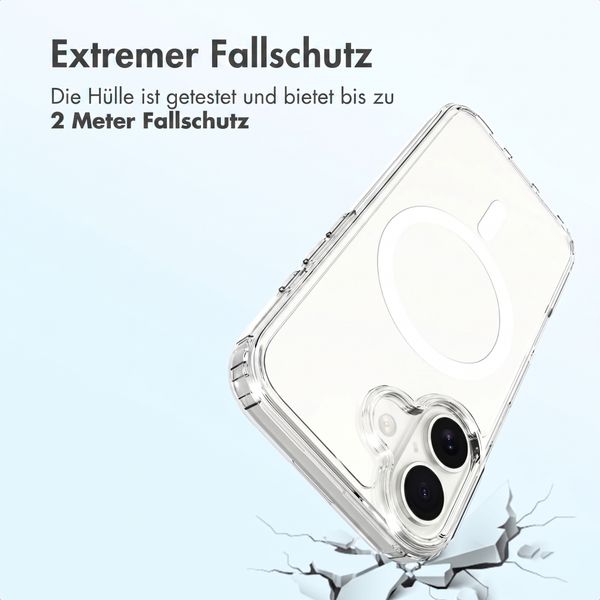 Accezz Xtreme Impact Backcover mit MagSafe Apple iPhone 17 - Transparent
